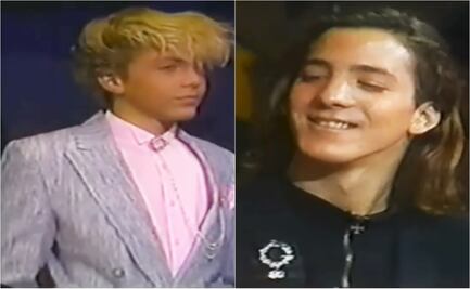 "Sin nombre", grupo musical que Luis Enrique Guzmán y Cristian Castro crearon en su juventud