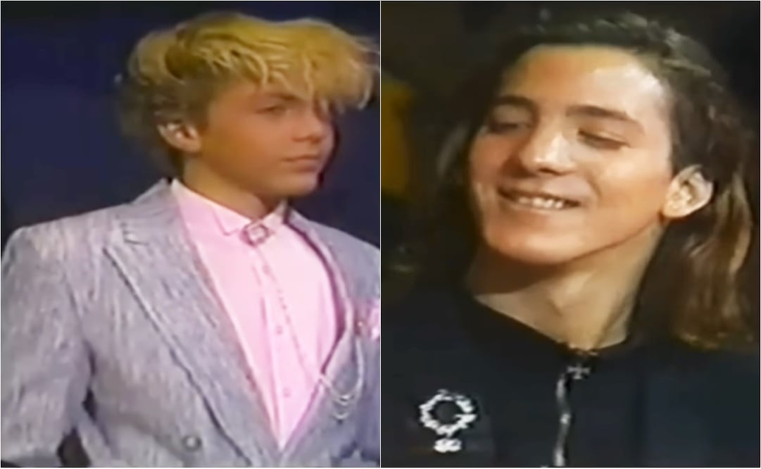 Christian Castro y Luis Enrique Guzmán compartieron una banda de rock.
Fotos: YouTube