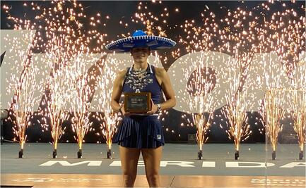 Emma Navarro es la campeona del Mérida Open AKRON 2025; es su primer título 500 en la WTA
