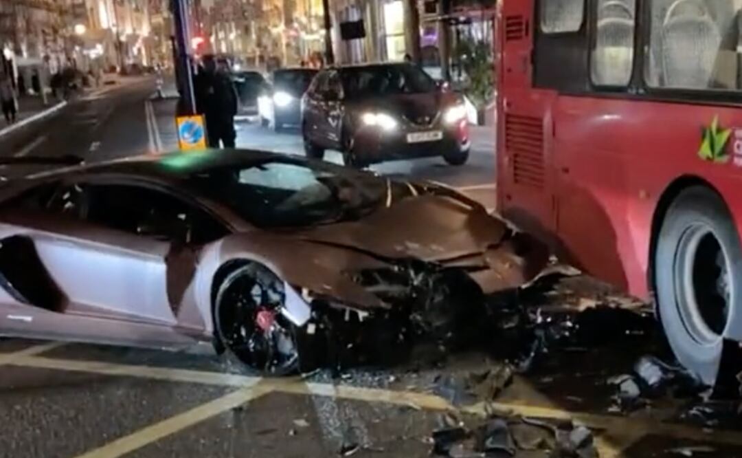 El accidente ocurrió en Londres.