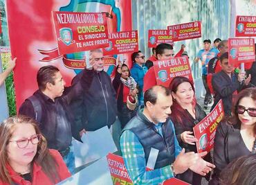 Amagan 32 circuitos del PJF con paro laboral