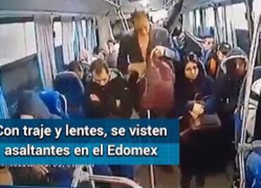 De traje y lentes, así asaltan a pasajeros en la México-Pachuca