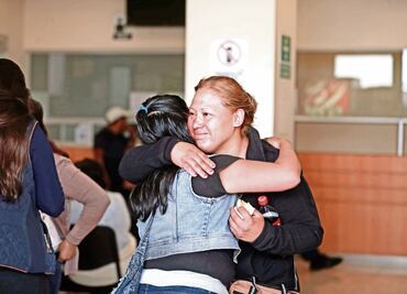 “La grúa le pegó a unas columnas y todo se cayó... ya no supe más”