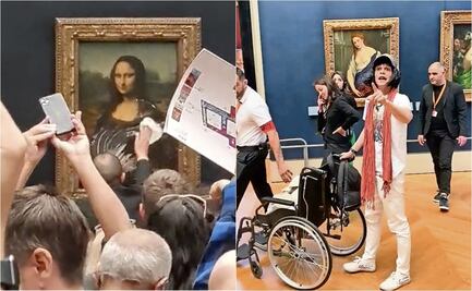 Museo del Louvre evalúa las acciones que tomará por "pastelazo" a la Monna Lisa 