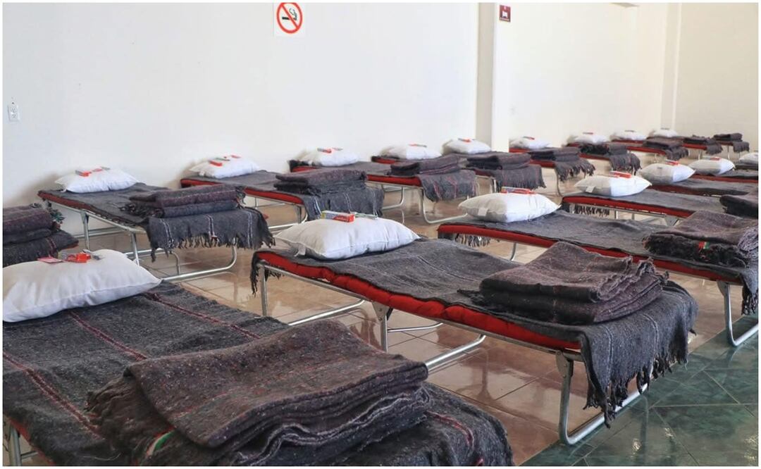 La Subsecretaría de Protección Civil del Estado de Hidalgo anunció la instalación de refugios temporales en Hidalgo por las bajas temperaturas (22/01/2025). Foto: Especial