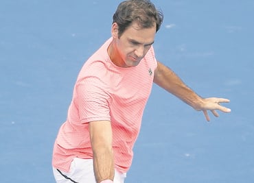 Peligra el liderato de Federer