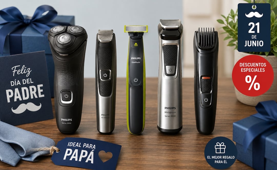 Conoce las mejores opciones en rasuradora eléctrica para regalar a papá. Foto: IA