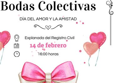 ¿Te quieres casar el Día del Amor? Lanzan convocatoria para bodas colectivas gratuitas