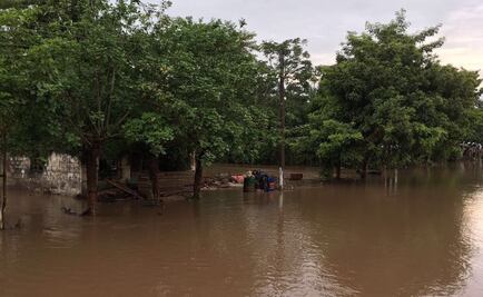 Anegaciones por lluvia afectan a 220 familias en Tuxtepec, Oaxaca