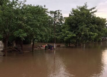 Anegaciones por lluvia afectan a 220 familias en Tuxtepec, Oaxaca