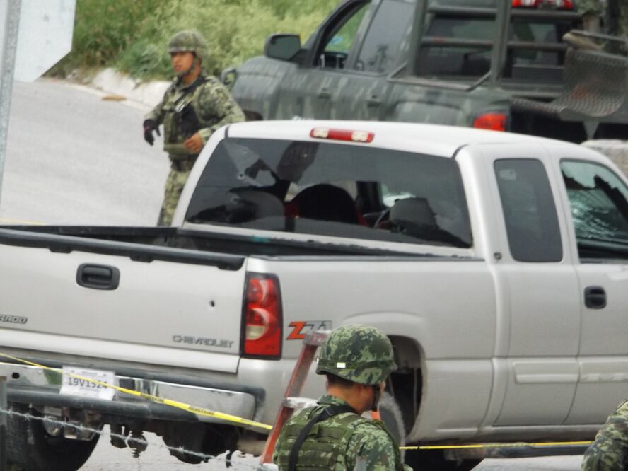 Las fuerzas federales lograron abatir a un hombre armado, entre los 30 y 35 años de edad (Julio Manuel L. Guzmán)