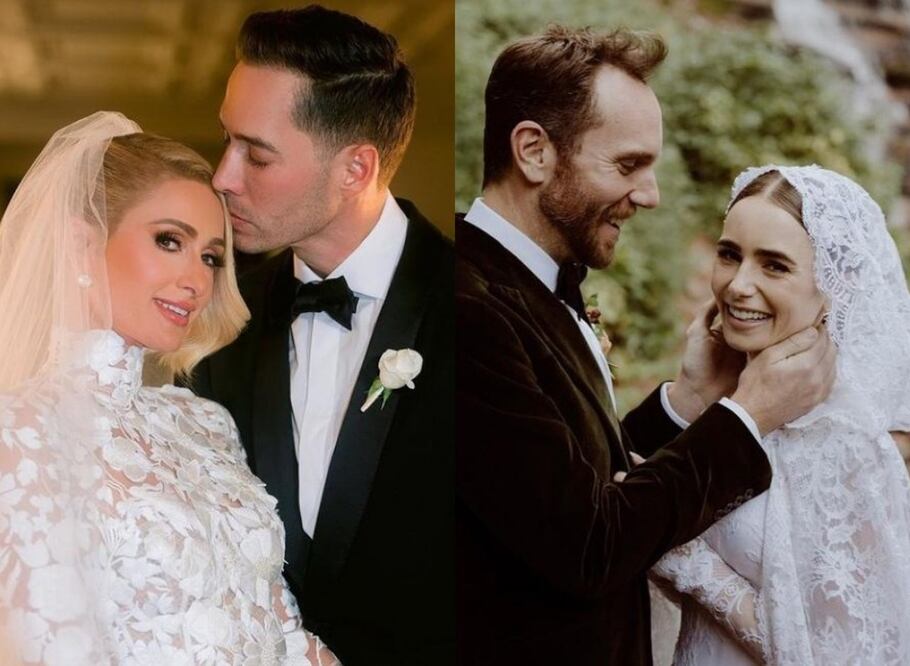 Foto: Instagram @parishilton / @lilycollins