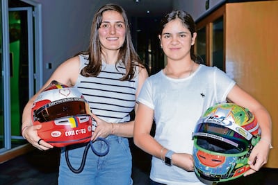 Tatiana Calderón e Ivanna Richards, las primeras mujeres embajadoras del GP de México