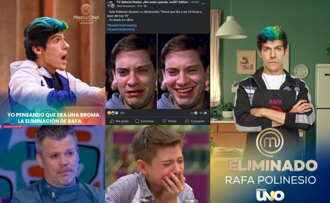Rafa Polinesio desata los mejores memes tras su salida de Master Chef; así reaccionaron usuarios