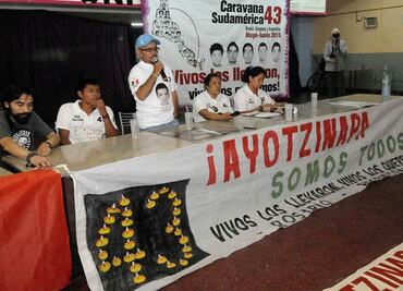 Caravana sudamericana por los 43 llega a Argentina