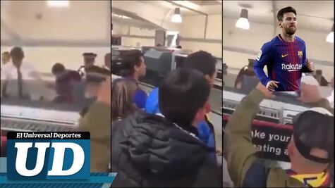 Aficionados del Barcelona insultan a Lionel Messi en el aeropuerto, tras eliminación en Champions