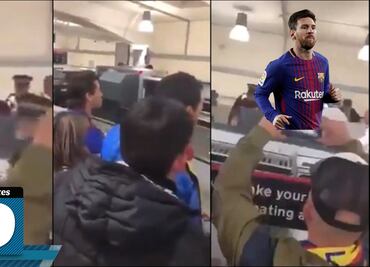 Aficionados del Barcelona insultan a Lionel Messi en el aeropuerto, tras eliminación en Champions