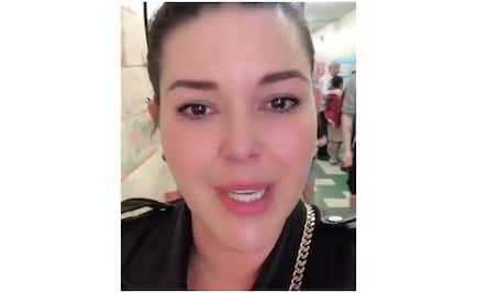 Alicia Machado rompe en llanto por su hija