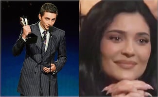 La emotiva dedicatoria de Timothée Chalamet a Kylie Jenner en los Critics Choice Awards: "no podría hacer esto sin ti"