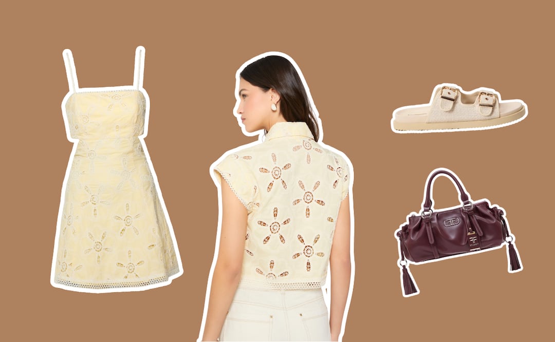 Outfits en tonos pastel con prendas de Studio F para esta temporada. Foto: Studio F