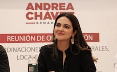 Andrea Chávez pide licencia; "dejo el Senado para atender la tarea de acabar con 100 años de PRIAN en Chihuahua"
