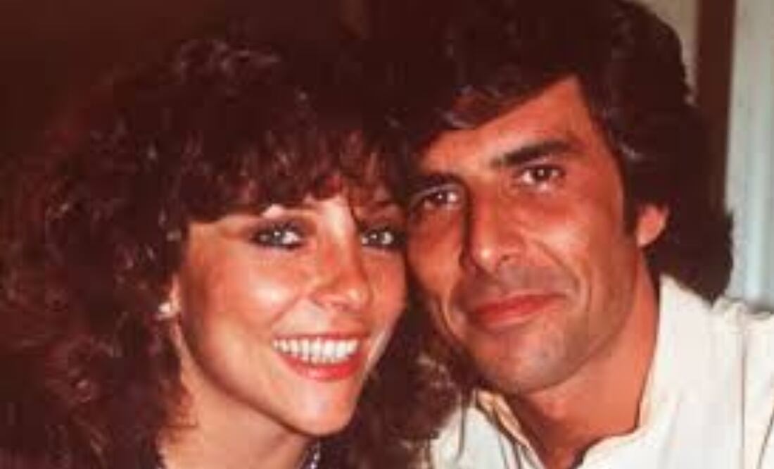 Verónica Castro y Jorge Martínez fueron pareja en la vida real.