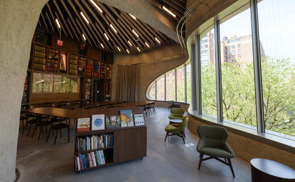 Aspectos del Richard Gilder Center en Nueva York.