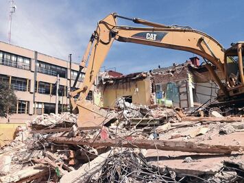 Saldo blanco en demoliciones de inmuebles dañados por sismo
