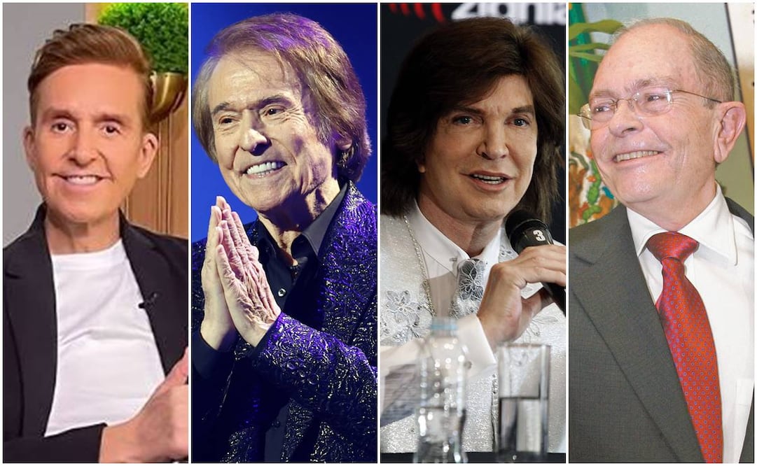 Raphael, Camilo Sesto y Raúl Velasco se sometieron a un trasplante de hígado, como próximamente lo hará Daniel Bisogno. Foto: EL UNIVERSAL/EFE.