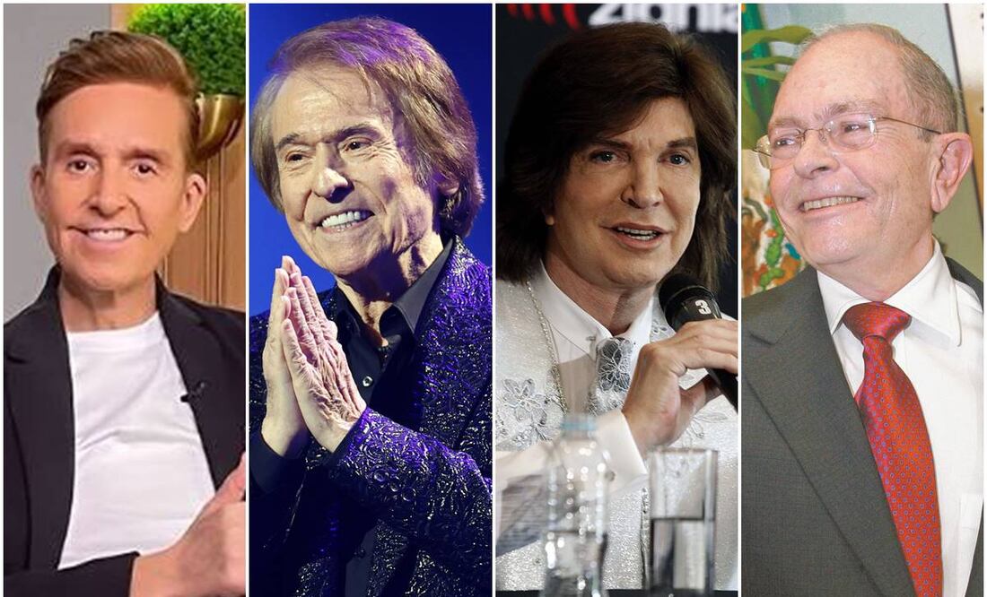 Raphael, Camilo Sesto y Raúl Velasco se sometieron a un trasplante de hígado, como próximamente lo hará Daniel Bisogno. Foto: EL UNIVERSAL/EFE.