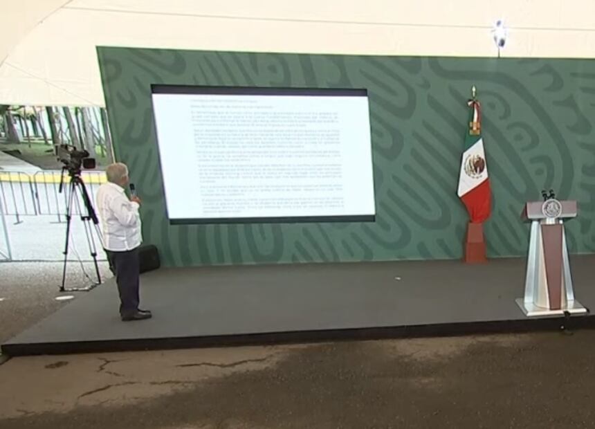 La mañanera de AMLO, 11 de marzo, minuto a minuto