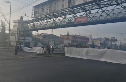 “¡Queremos agua hoy!”, vecinos bloquean la vía Gustavo Baz por falta de agua