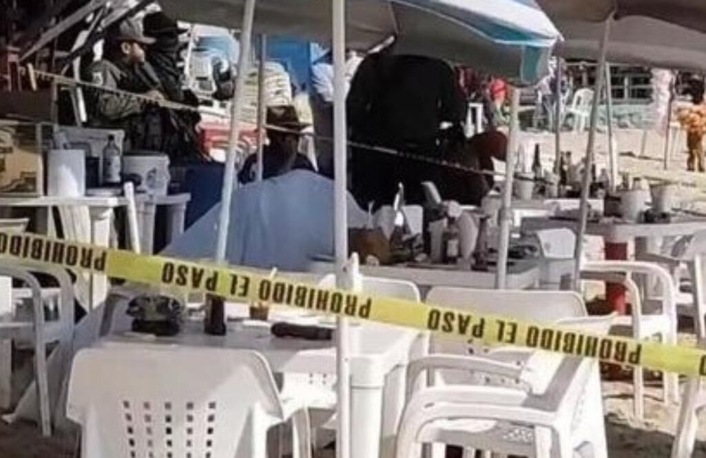 Matan a balazos a turista coahuilense mientras comía mariscos en playa de Mazatlán 