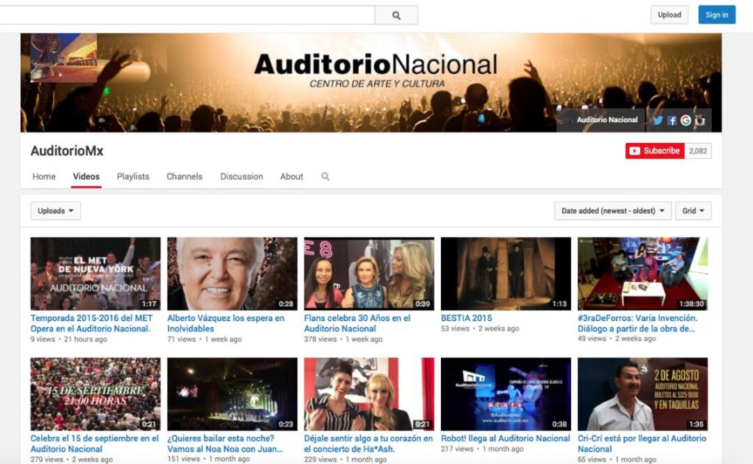 Podrás seguir todo el festejo del 15 de septiembre desde el Canal de YouTube del Auditorio Nacional a partir de las 8:00 pm.