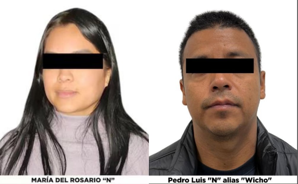 Alcaldes detenidos por Operación Enjambre son esposos. María del Rosario “N”, alcaldesa saliente de Santo Tomás de los Plátanos y Pedro Luis “N”, alias “Wicho”.
Foto: Especial.