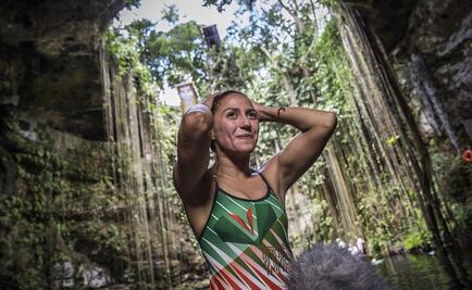 Clavadista mexicana termina tercera en serie mundial 