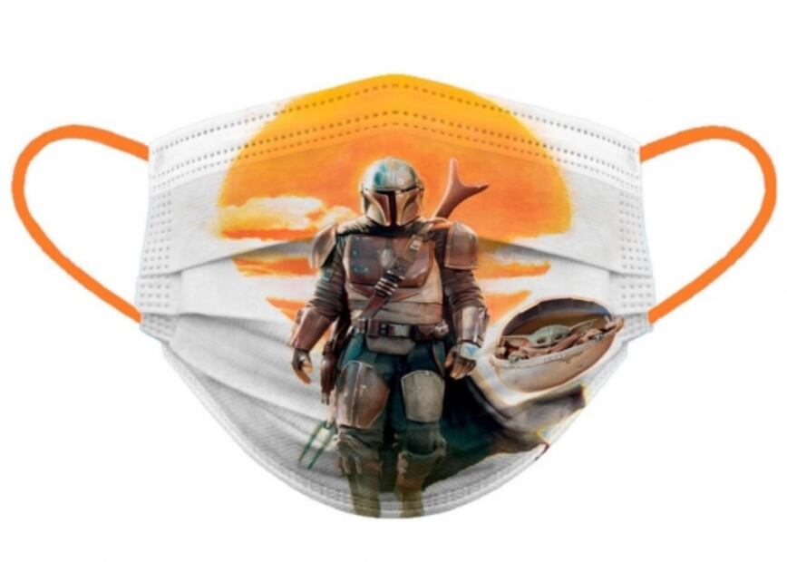 Así es el cubrebocas de Baby Yoda que todos quieren