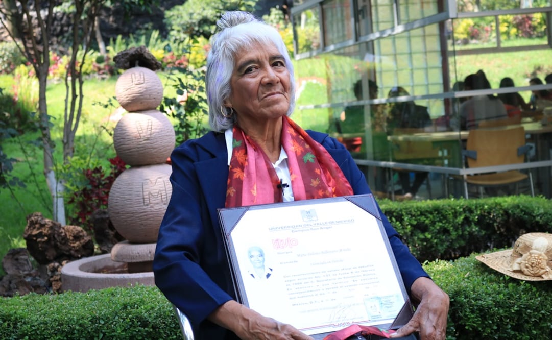 María Dolores empezó a trabajar a los 18 años en el Instituto Nacional de Cardiología, después en Centro Médico y en el Hospital de Nutrición. /Especial