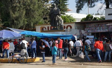 Docentes protestan por tercer día afuera del IEEPO