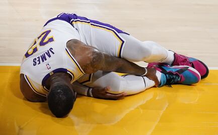 LeBron James se lesiona y estará fuera de las duelas de manera indefinida