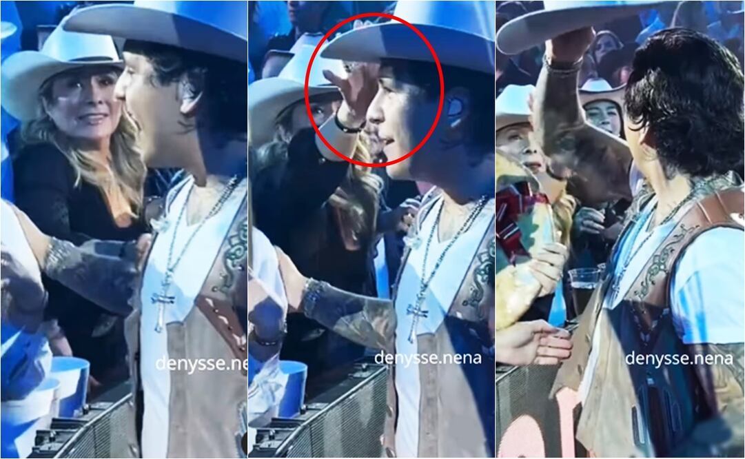 Christian Nodal en su concierto en Hermosillo, Sonora.
Fotos: Instagram