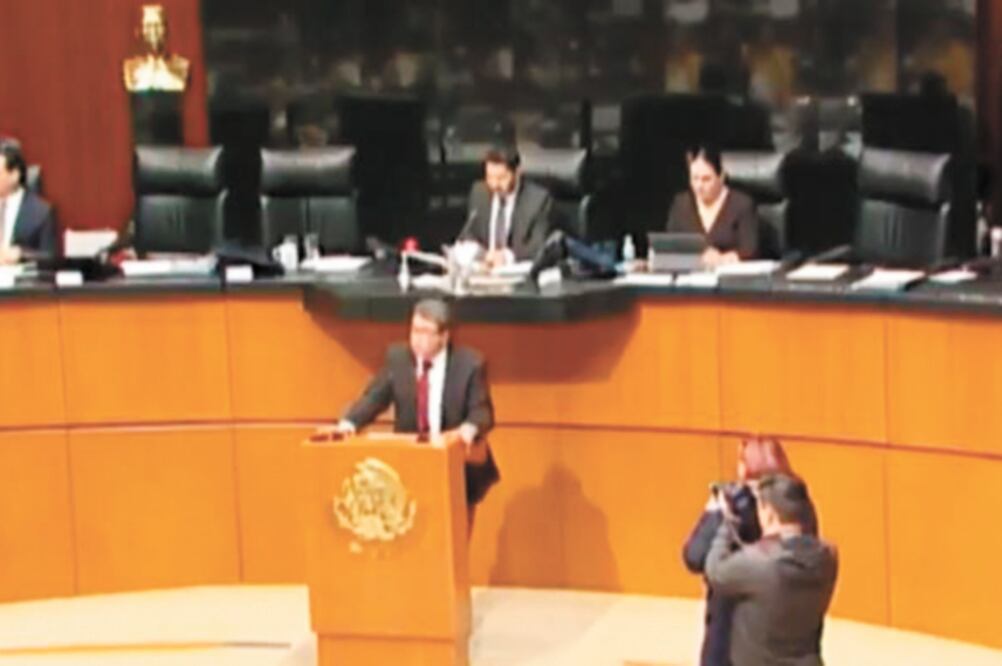 Ricardo Monreal Ávila propuso quitar a la propuesta de reforma lo referente a que la Segob “proveerá ” el servicio de radiocomunicación (TOMADA DE VIDEO)