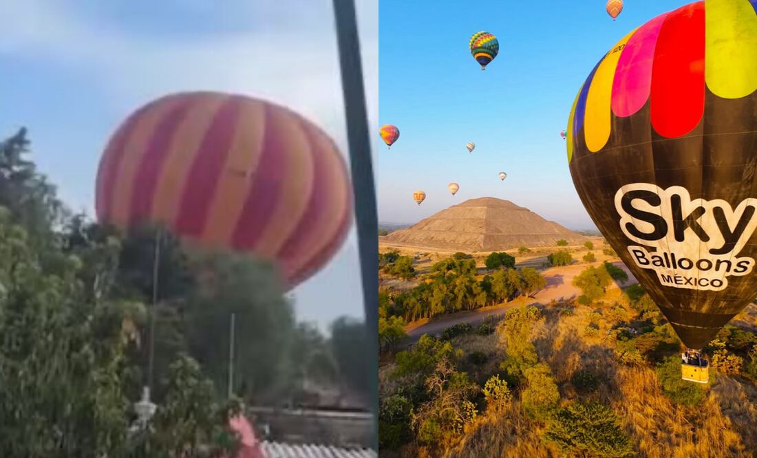 Las víctimas visitaban la zona arqueológica de Teotihuacán y viajaban a bordo de un globo de la empresa Sky Balloons. Fotos: Redes Sociales