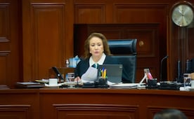 En México hay seguridad jurídica: Yasmín Esquivel; llama a empresas y emprendedores "estar tranquilos"