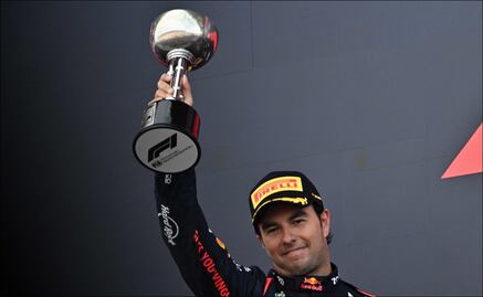 Checo Pérez llegó a 38 podios en la F1 tras el Gran Premio de Japón