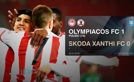 Pulido da el triunfo al Olympiacos