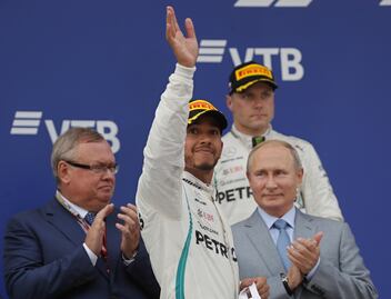 Hamilton se queda con el GP de Rusia