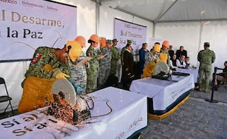 Segob ha canjeado más de 9 mil armas de fuego por efectivo