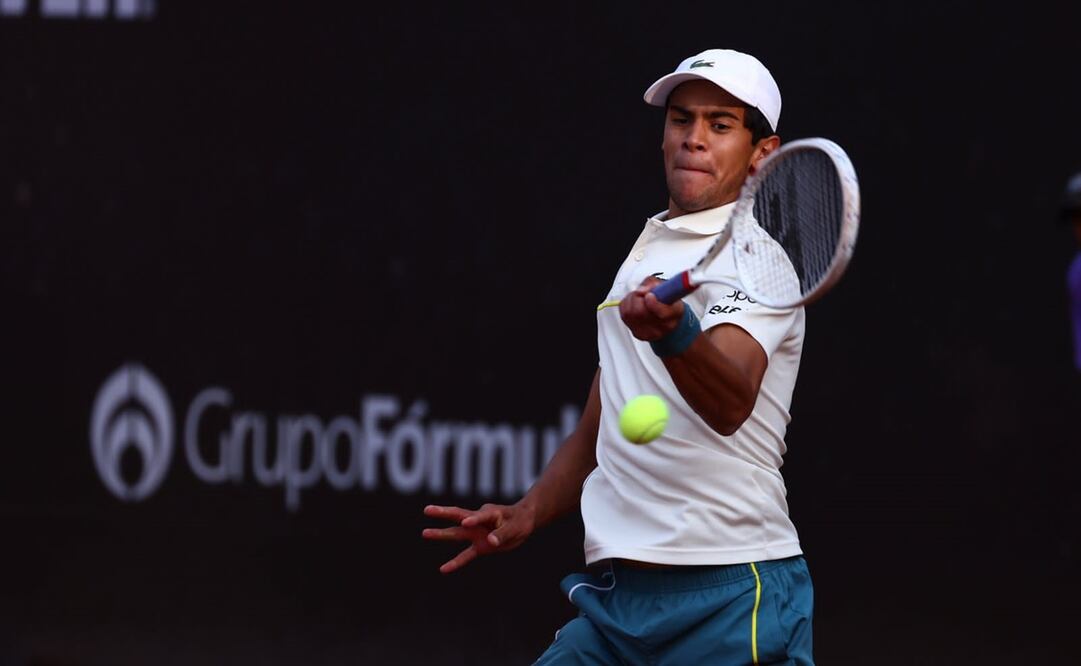 El mexicano Rodrigo Pacheco sufre, pero avanza a la siguiente ronda del México City Open FOTO: CORTESÍA TORNEO