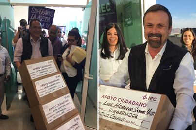 Inicia entrega de firmas de precandidatos independientes en Coahuila